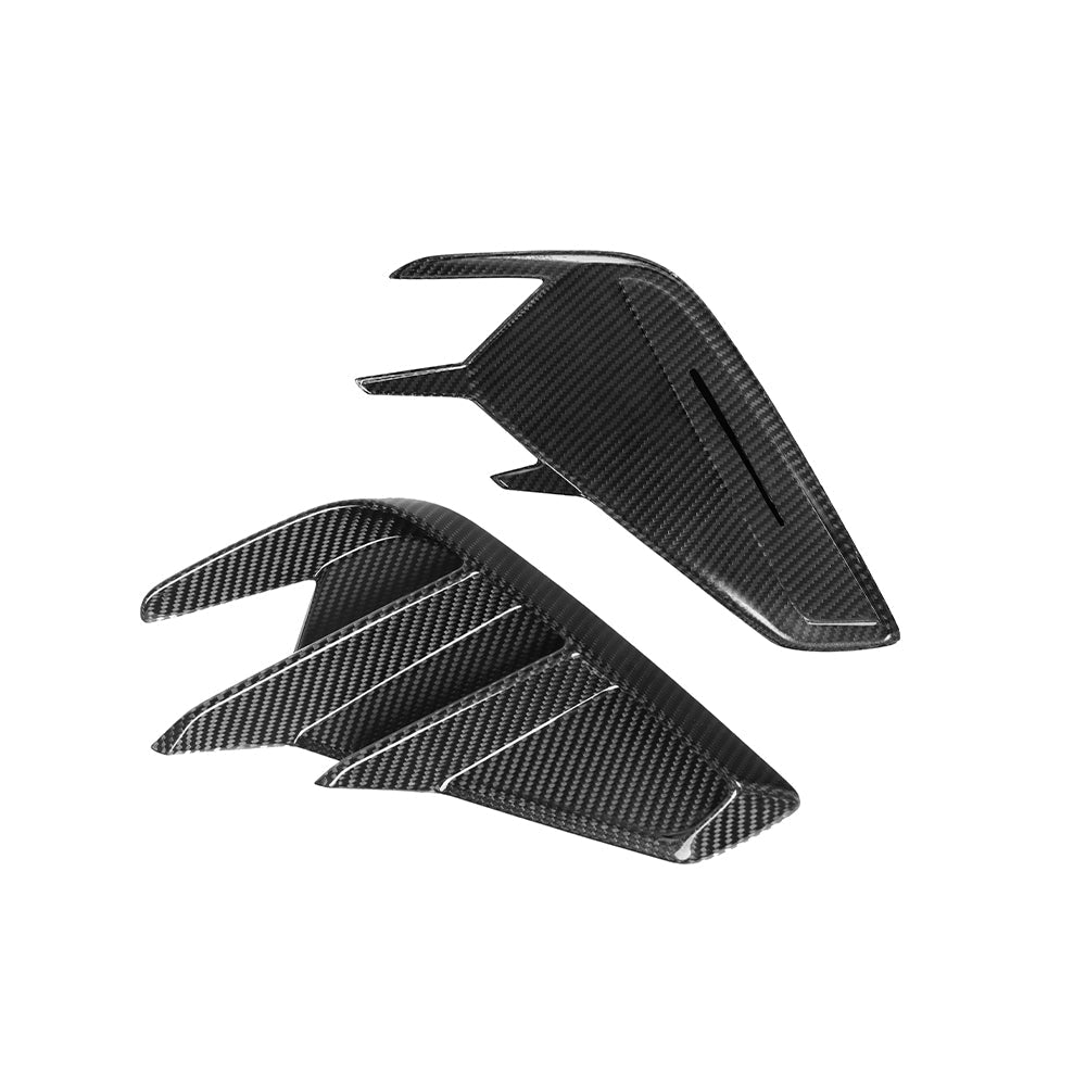 SOOQOO Audi RS3  carbon fibre carbon trim - front three-quarter view