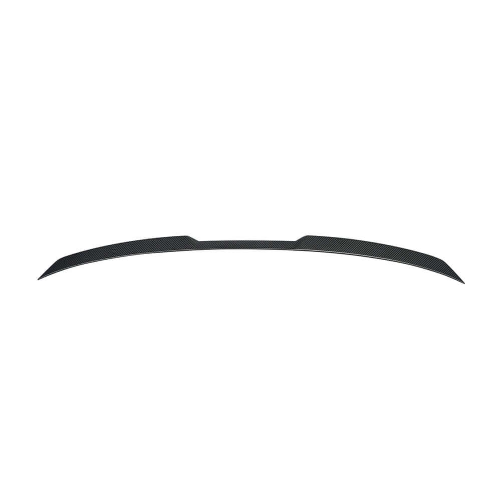 SOOQOO Audi RS3  carbon fibre spoiler - installation fitment view