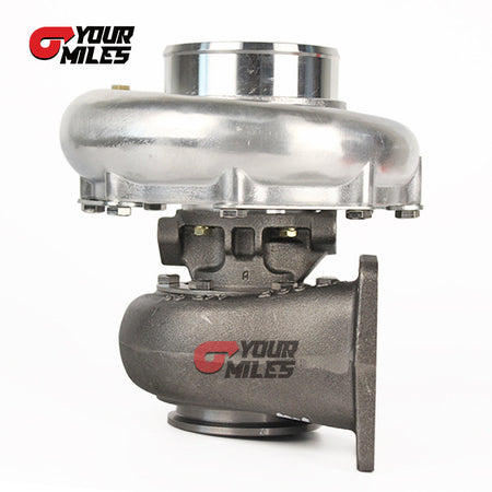 Yourmiles T72 Cast Compressor Wheel Turbocharger T4 0.68/0.81/0.96 Ptrim Turbine+Flange Clamp