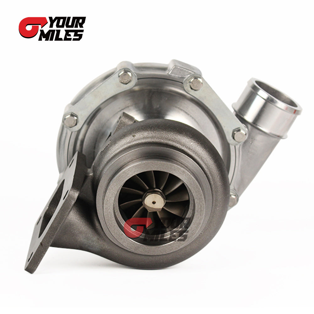 Yourmiles T72 Cast Compressor Wheel Turbocharger T4 0.68/0.81/0.96 Ptrim Turbine+Flange Clamp