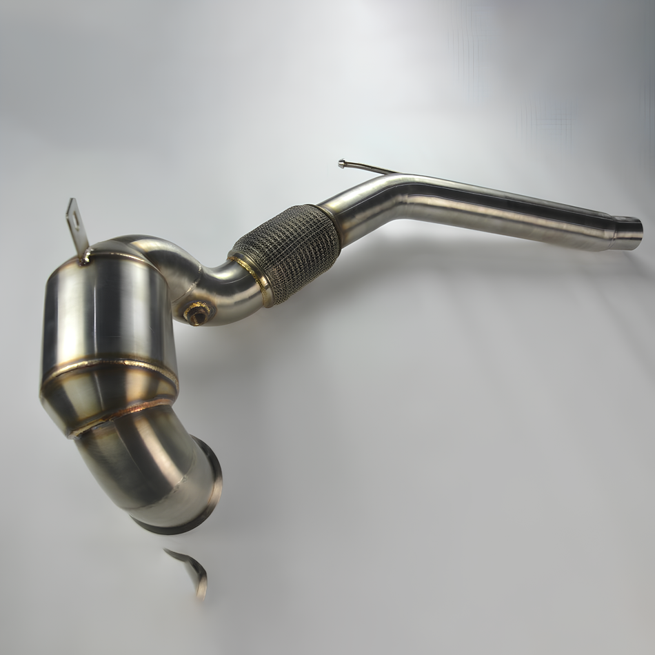 Rstype catless Downpipe For Volkswagen GOLF GTI MK7/MK7.5/MK8,CC PASSAT MAGOTAN 2015-UP 2.0T