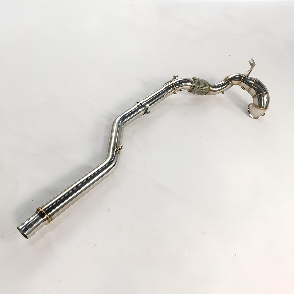 AME high ss304 catless exhaust downpipe for Volkswagen GOLF R MK8 GOLF 8R GOLF R 8 /TIGUAN R/A udi new S3 2020~UP 2.0T catless downpipe car Exhaust pipe