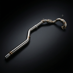 VW Golf R (Mk8) / Tiguan R / Audi S3 (8Y) 2020+ EA888 Evo4 2.0T Catless Downpipe (SS304) | AME Motorsport