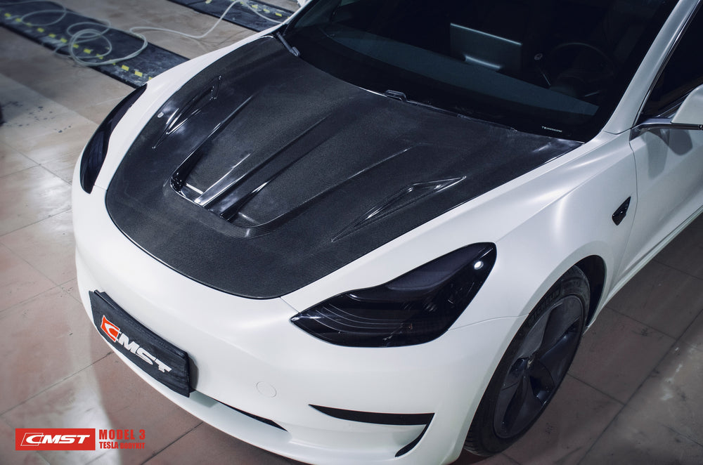 CMST Carbon Fiber Hood Ver.1 for Tesla Model 3