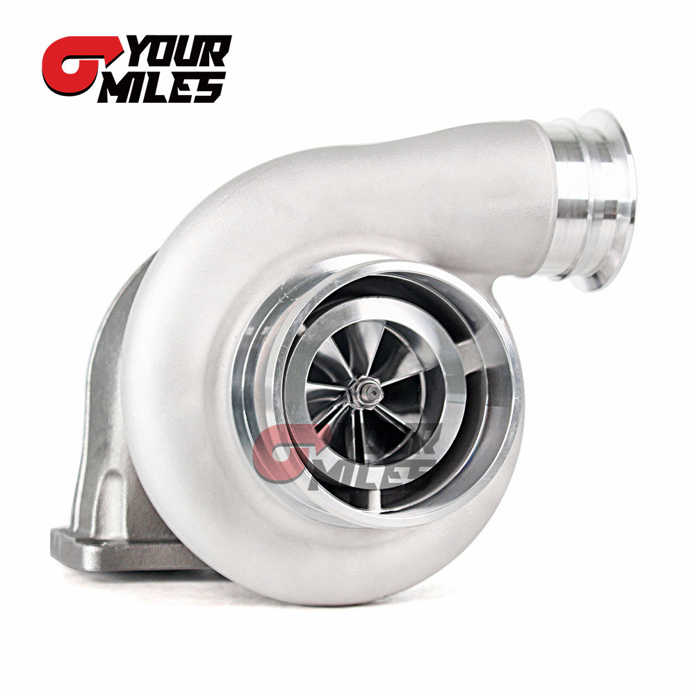 Yourmiles S480 80mm Billet Compressor Wheel T6 Twin Scroll 1.32 A/R Turbo Charger S&V Cover