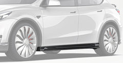 Paktechz Tesla Model Y Carbon Fiber Body Kit - Side Skirts