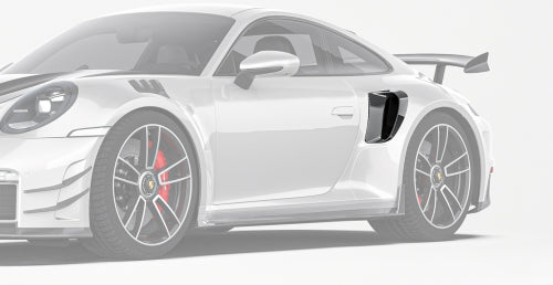 Paktechz Porsche 911 992 Turbo S Carbon Fiber Body Kit - Side Air Intakes