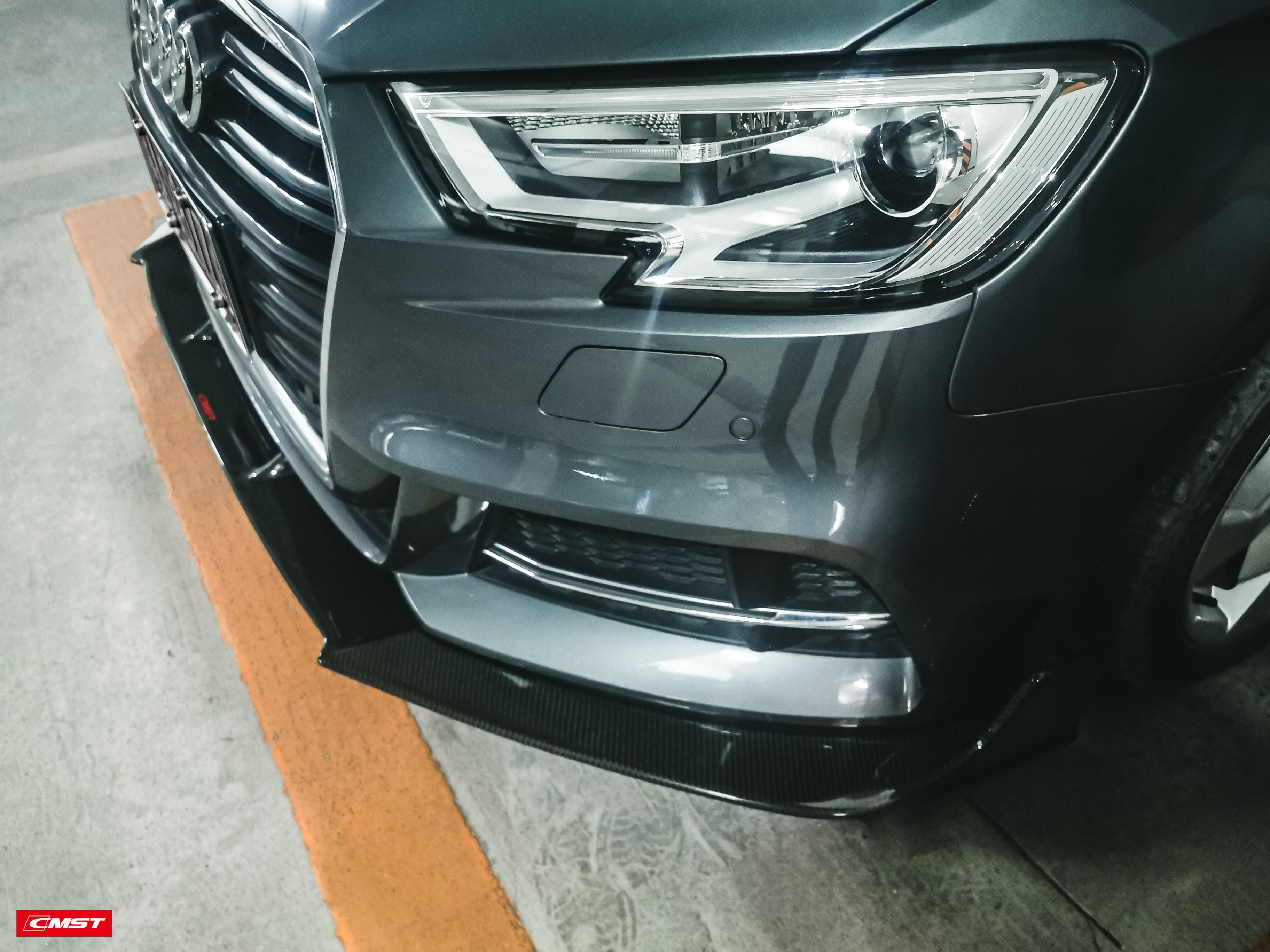 CMST Carbon Fiber Front Lip for Audi A3 S Line & S3 2017-2020