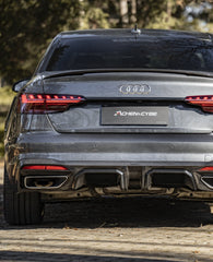 AchenCybe Rear Diffuser - A4 Square Exhaust - Audi A4/S4 (B9.5) - Alternate View
