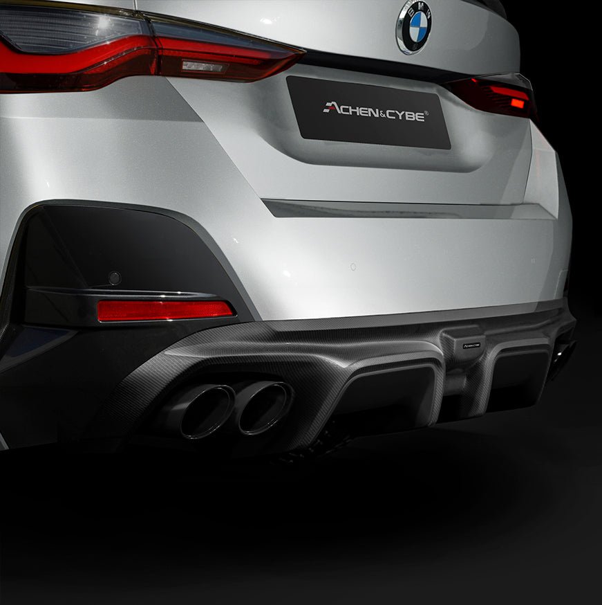 AchenCybe G26 Gran Coupe Rear Diffuser - BMW 4 Series (G22/G26) - Alternate View