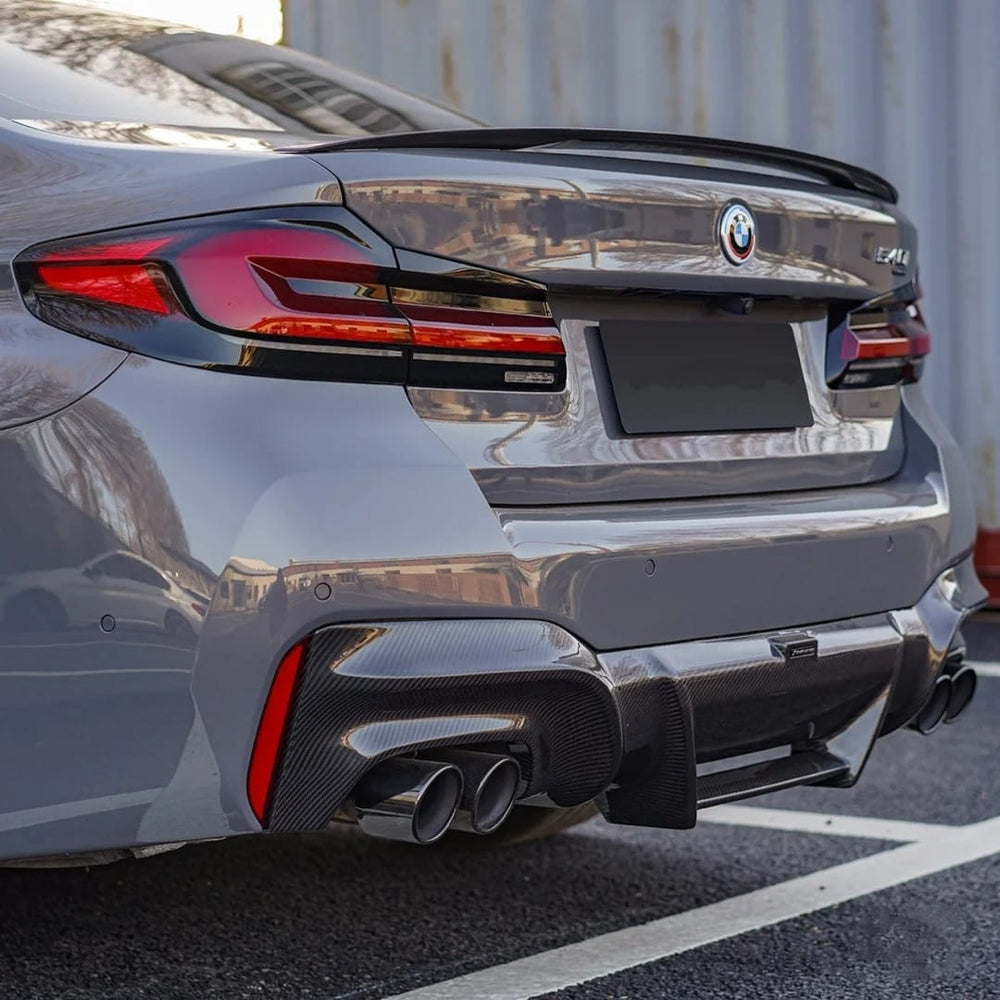 AchenCybe Rear Diffuser - BMW 5 Series (G30/G38/F90) - Alternate View