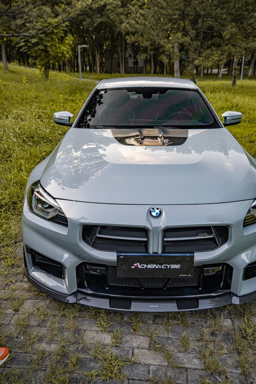 AchenCybe Front Grille - BMW M2 (G87) - Alternate View