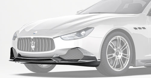 Paktechz Maserati Ghibli Carbon Fiber Body Kit - Front Lip