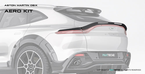 Paktechz Aston Martin DBX Carbon Fiber Body Kit - Trunk Spoiler