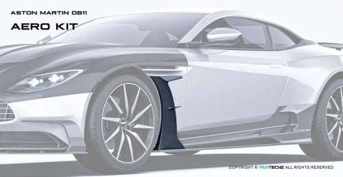Paktechz Aston Martin DB11 Carbon Fiber Body Kit - Fender Trims