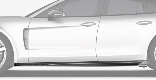 Paktechz Porsche Panamera 971 Carbon Fiber Body Kit - Side Skirts