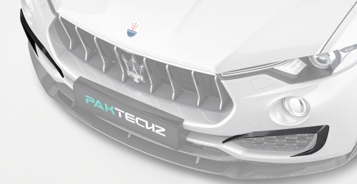 Paktechz Maserati Levante Carbon Fiber Body Kit - Upper Front Canards