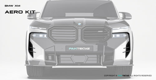 Paktechz BMW XM G09 Carbon Fiber Body Kit - Front Canard