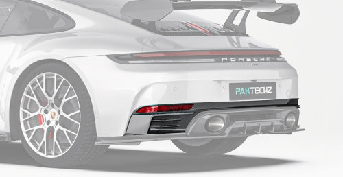 Paktechz Porsche 911 992.2 Carbon Fiber Body Kit - .2 Upper Rear Diffuser