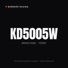 Barbaro Racing KD5005W front brake pads