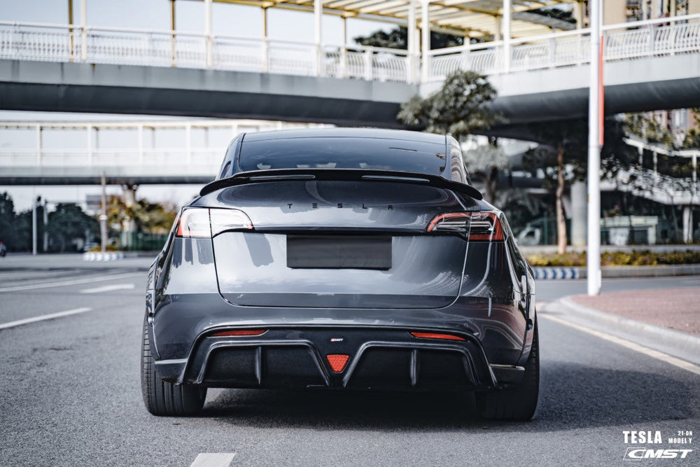 CMST Carbon Fiber Rear Diffuser Ver.2 for Tesla Model Y