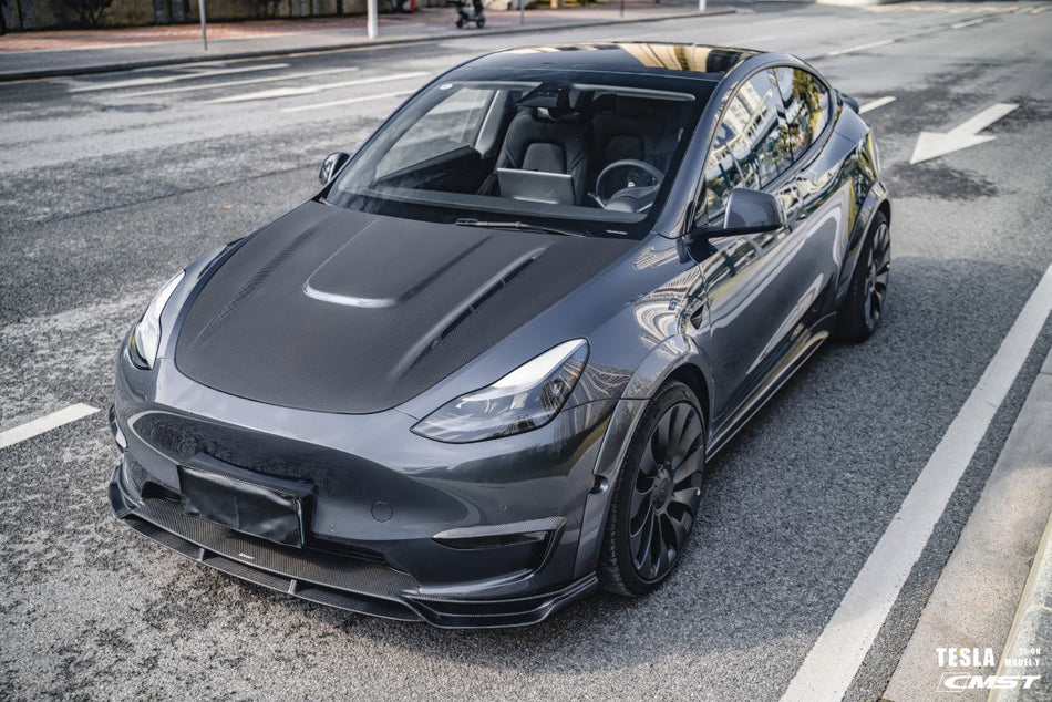 New Release! CMST Carbon Fiber Hood Bonnet Ver.1 for Tesla Model Y