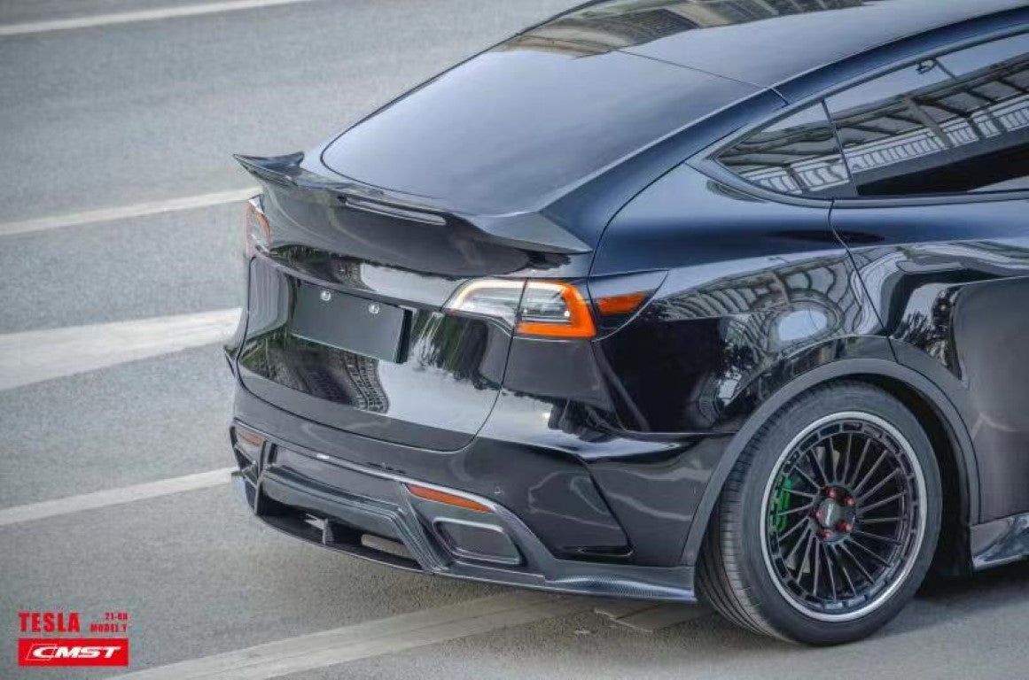 New Release! CMST Carbon Fiber Rear Diffuser Ver.3 for Tesla Model Y