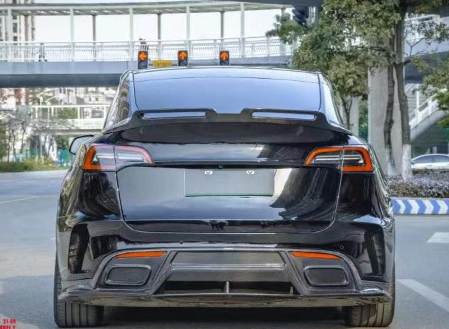 New Release! CMST Carbon Fiber Rear Diffuser Ver.3 for Tesla Model Y