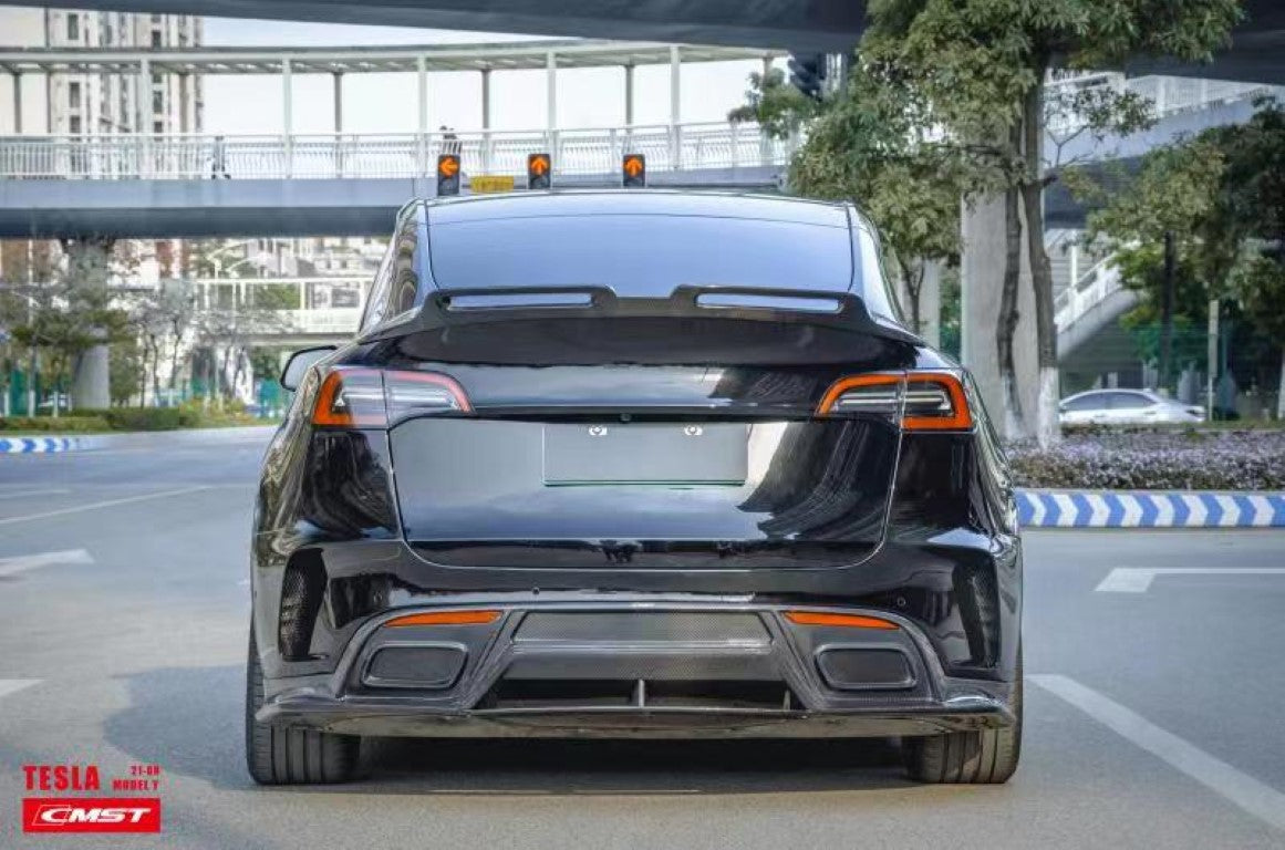 New Release! CMST Carbon Fiber Rear Bumper ver.1 for Tesla Model Y