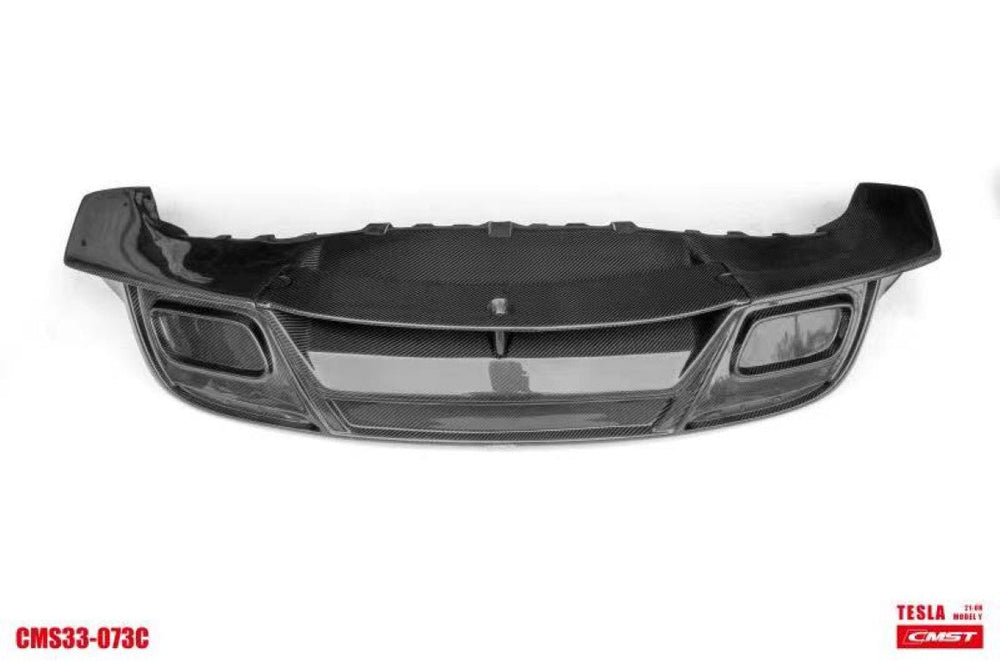 New Release! CMST Carbon Fiber Rear Diffuser Ver.3 for Tesla Model Y