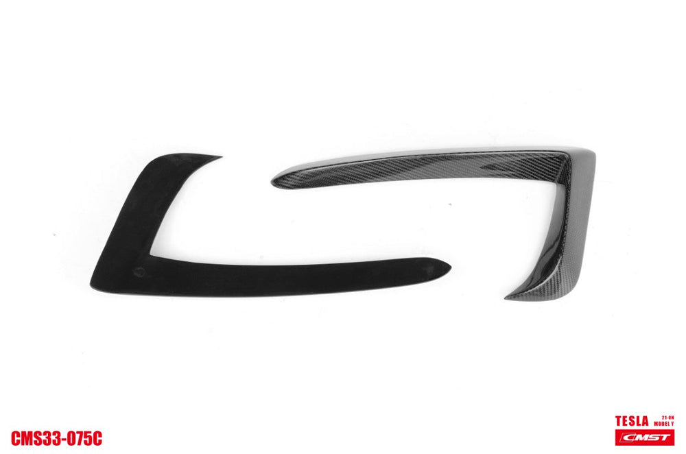 New Release! CMST Carbon Fiber Upper Valences Ver.2 for Tesla Model Y
