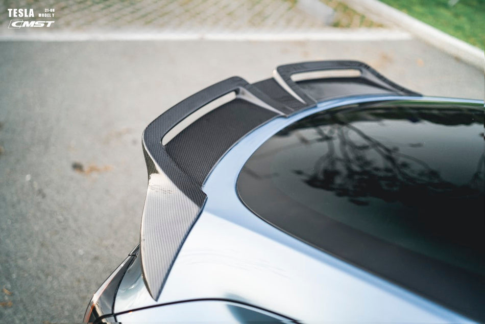 New Release! CMST Carbon Fiber Rear Spoiler Ver.3 for Tesla Model Y