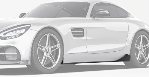Paktechz Mercedes-Benz AMG GT/GTS C190 (2017-2021) Carbon Fiber Body Kit - Side Skirts