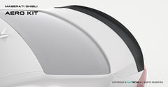 Paktechz Maserati Ghibli Carbon Fiber Body Kit - Rear Spoiler