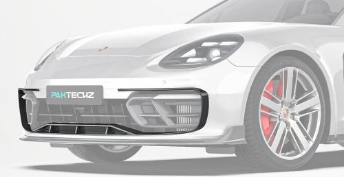 Paktechz Porsche Panamera 971 Carbon Fiber Body Kit - Front Bumper Trim