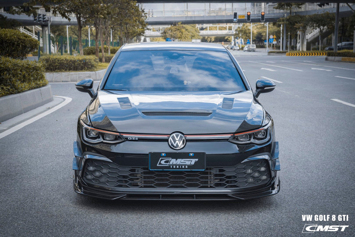 CMST Carbon Fiber Front Splitter for Volkswagen GTI MK8