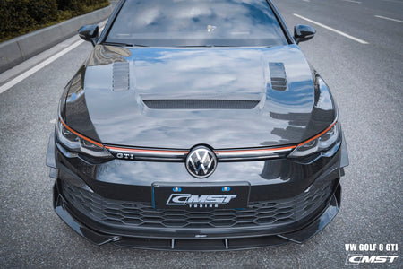 CMST Carbon Fiber Hood Bonnet Ver.1 for Volkswagen Golf & GTI & Golf R MK8