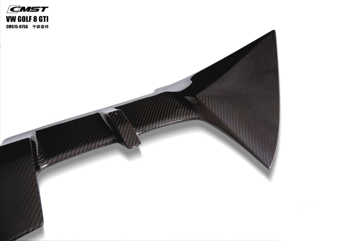 CMST Carbon Fiber Rear Roof Spoiler for Volkswagen GTI MK8