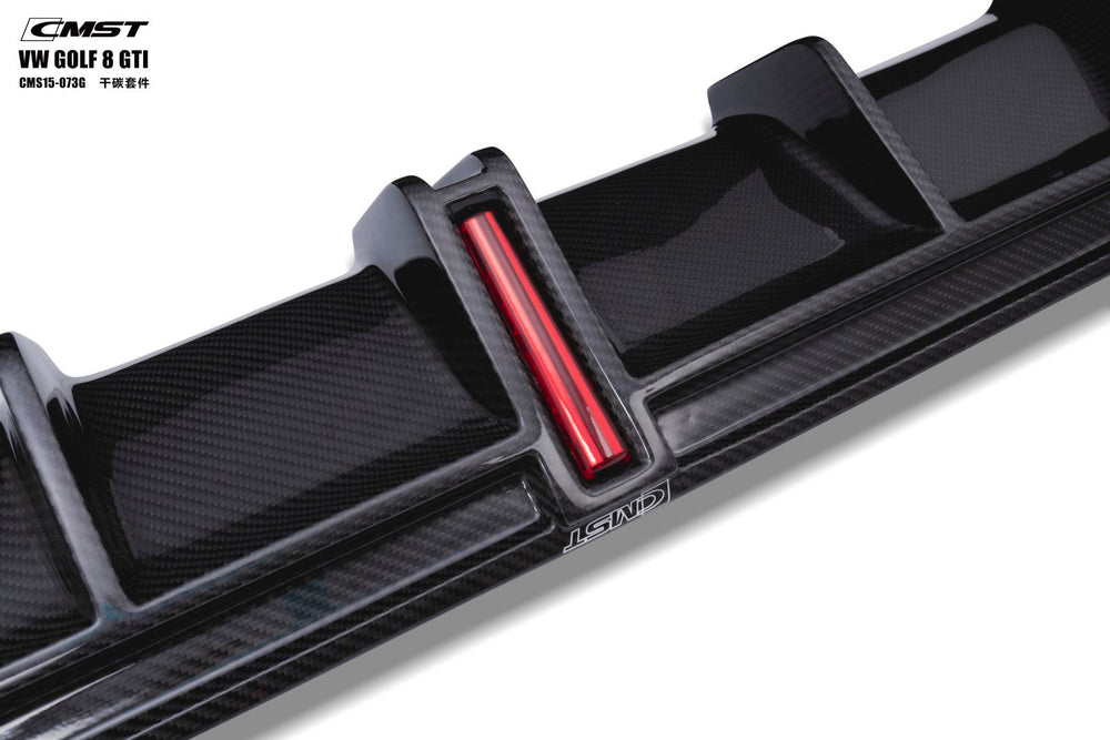 CMST Carbon Fiber Rear Diffuser for Volkswagen GTI MK8