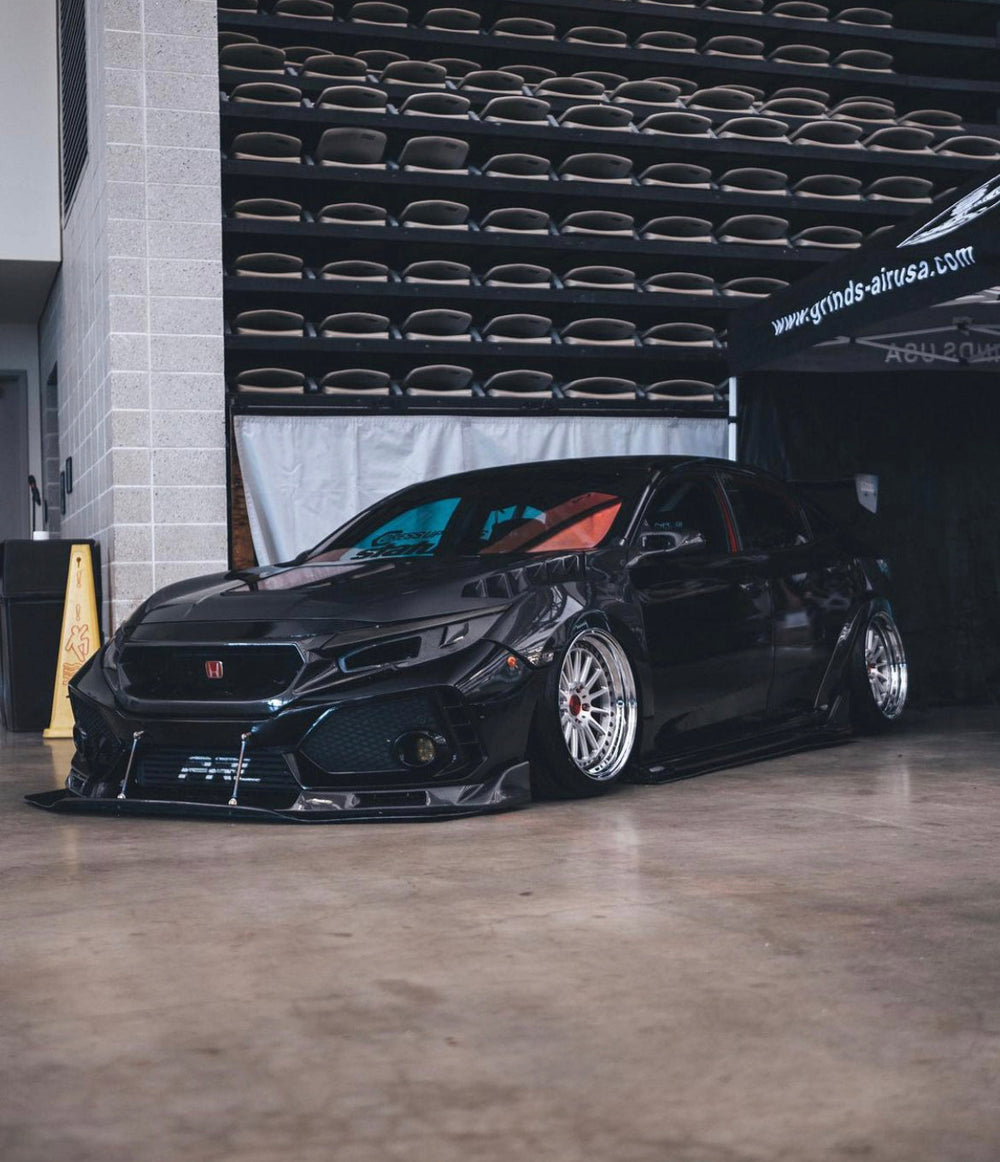 CMST Carbon Fiber Glass Transparent Hood for Honda FK8 Type-R & 10th Gen Civic