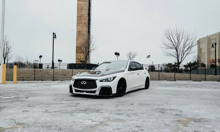 CMST Full Body Kit for Infiniti Q50 to Project Black S Concept 2014-2022