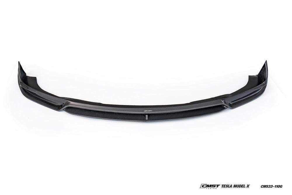 CMST Carbon Fiber Front Lip for Tesla Model X 2022-ON
