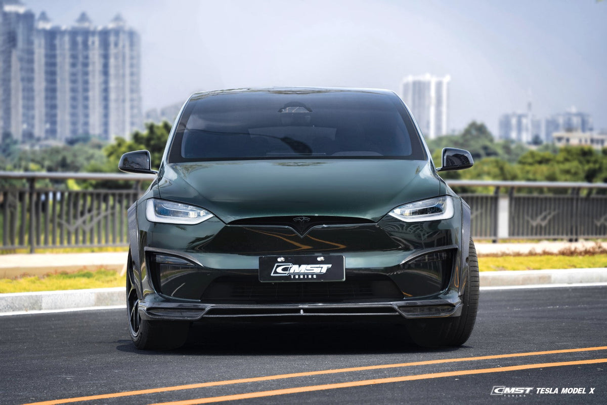 CMST Carbon Fiber Front Lip for Tesla Model X 2022-ON