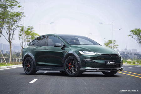 CMST Carbon Fiber Side Skirts for Tesla Model X 2022-ON