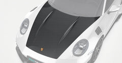 Paktechz Porsche 911 992 Turbo S Carbon Fiber Body Kit - Hood