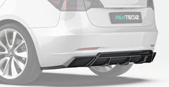 Paktechz Tesla Model 3 Carbon Fiber Body Kit - Rear Diffuser