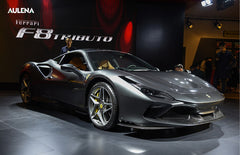 طقم هيكل سيارة Ferrari F8 OEM Style مصنوع من ألياف الكربون الجافة عالية الأداء 