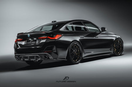 Future Design FD Carbon Fiber REAR CANARDS for BMW 4 Series G26 Gran coupe M440i 430i