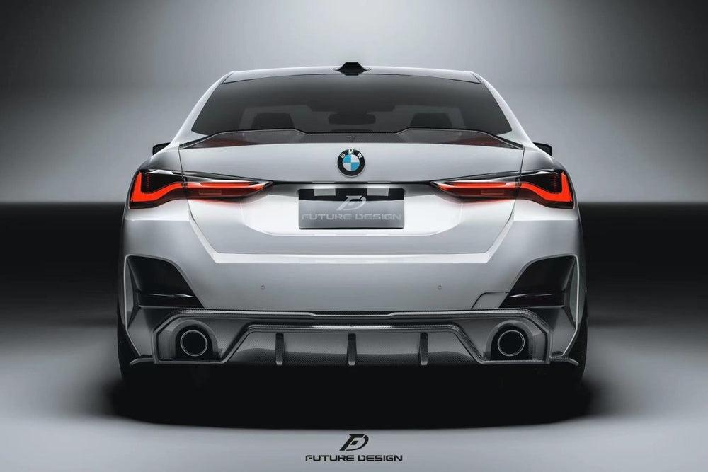 Future Design FD Carbon Fiber REAR CANARDS for BMW 4 Series G26 Gran coupe M440i 430i