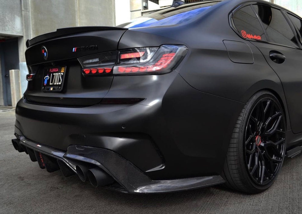 CMST Carbon Fiber Rear Diffuser for BMW 3 Series G20 G21 M340i 330i 2019-2022